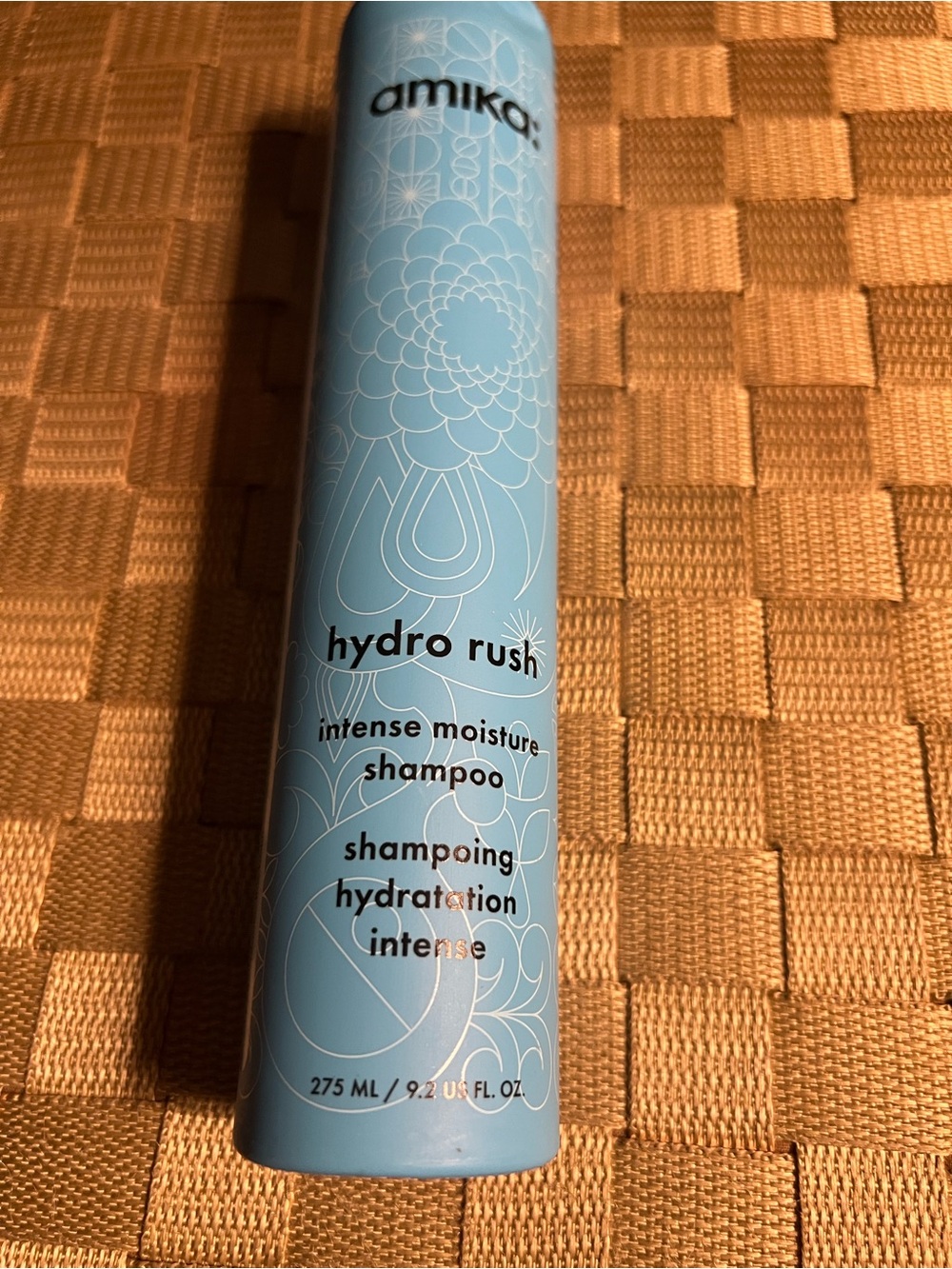 amika Hydro Rush Intense Moisture Shampoo with Hyaluronic Acid